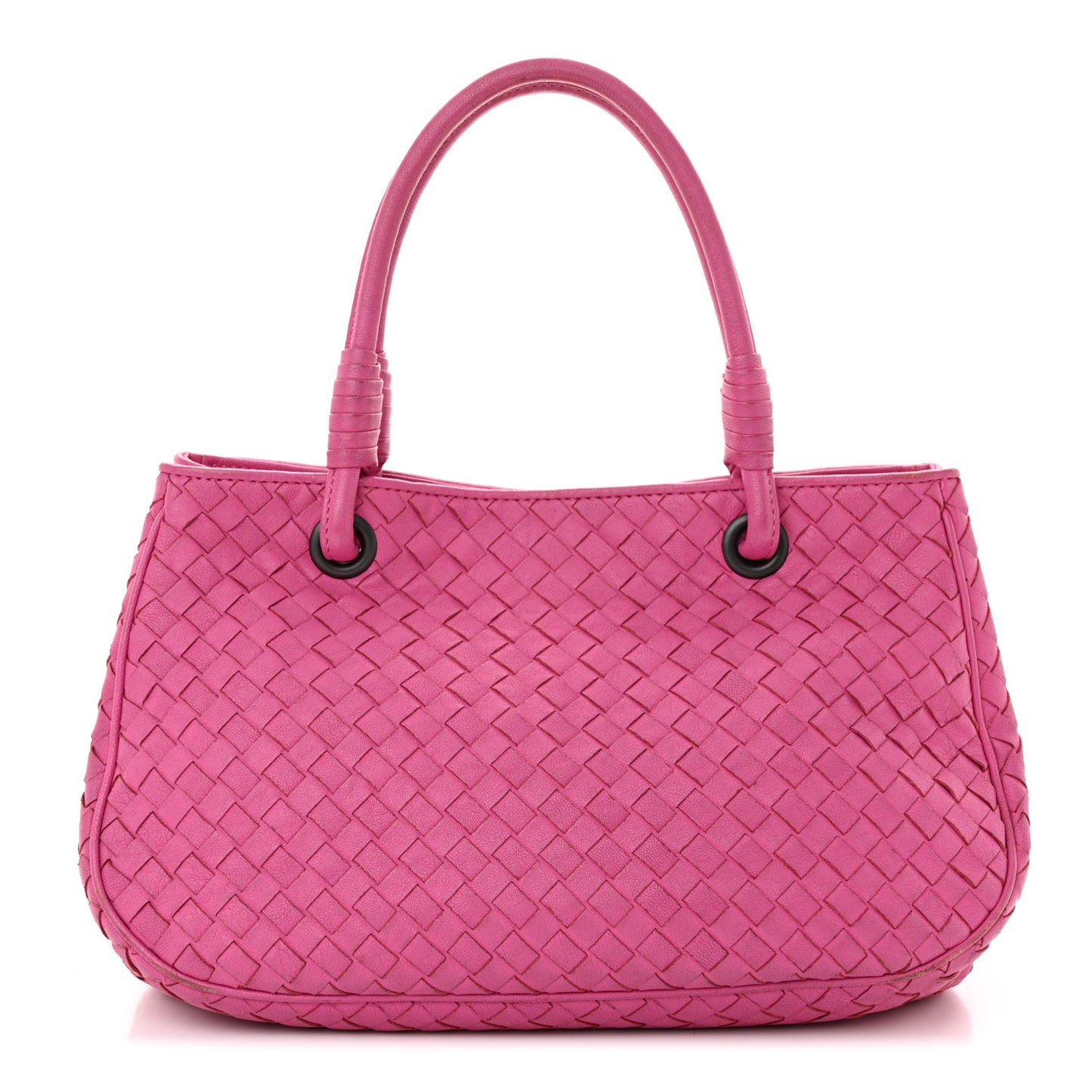 Nappa Intrecciato Small Tote Pink
