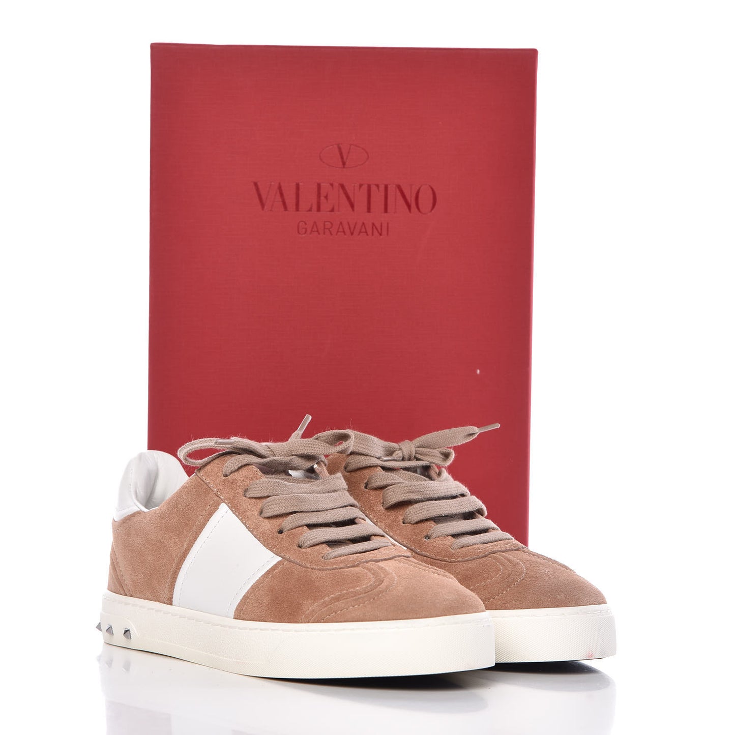 Suede Flycrew Sneakers 36.5 White Skin Sorbet