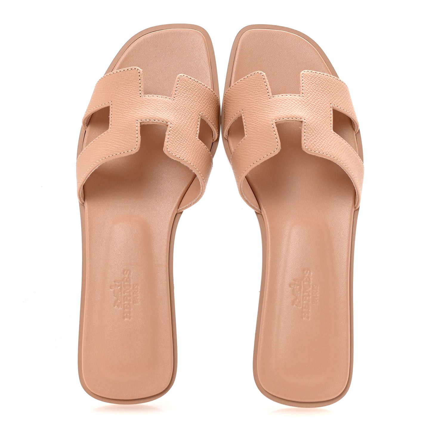 Epsom Oran Sandals 36.5 Beige Perlino