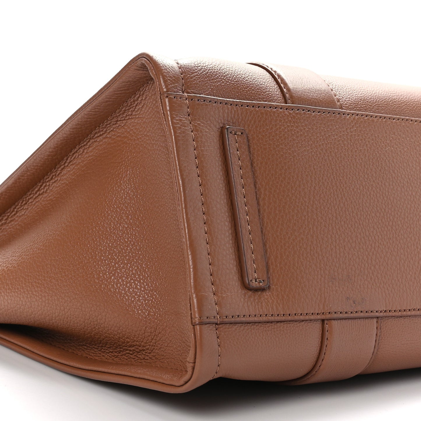 Grained Calfskin Large The Tote Bag Argan Oil