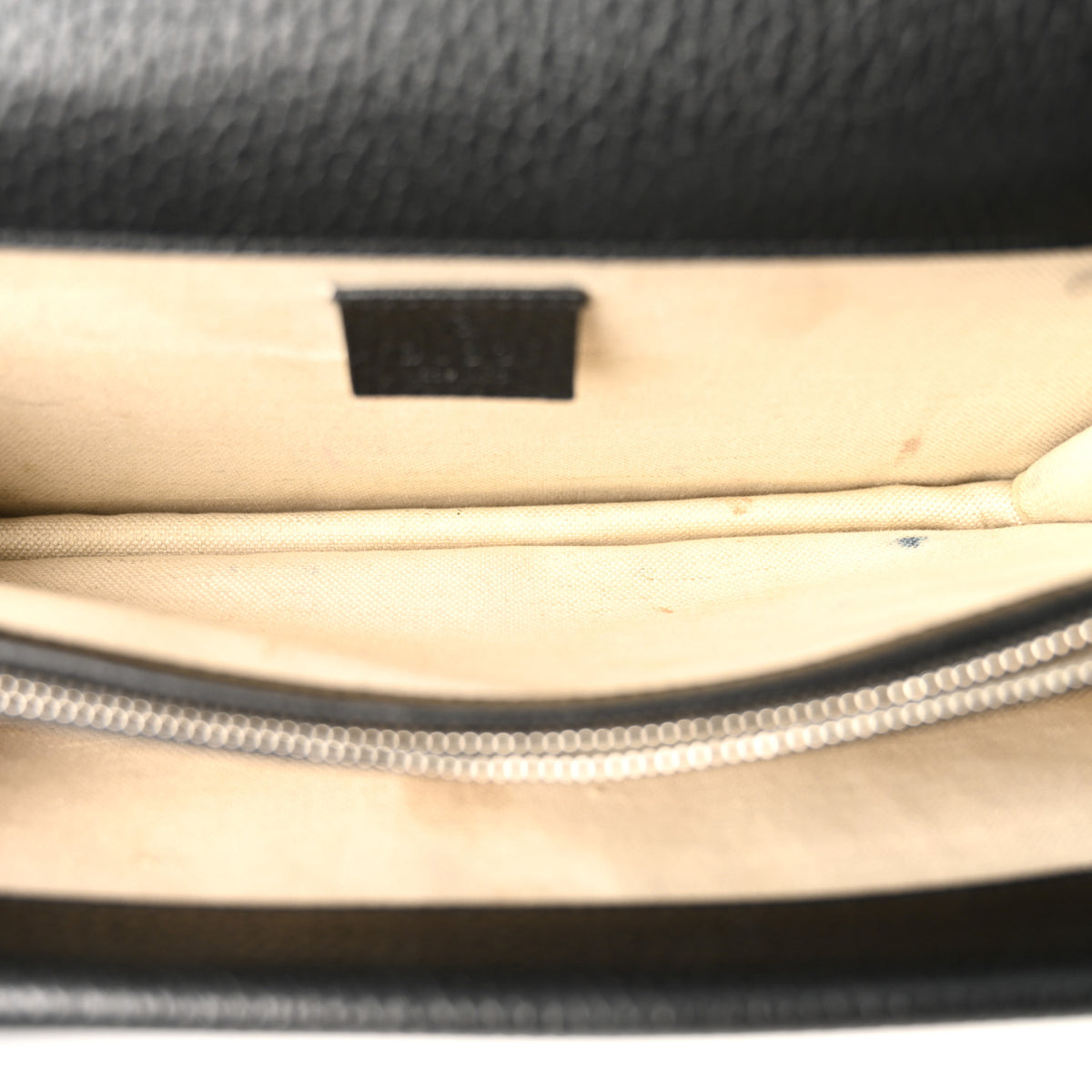 Gucci Pebbled Calfskin Small Dionysus Shoulder Bag Black 4 of 12
