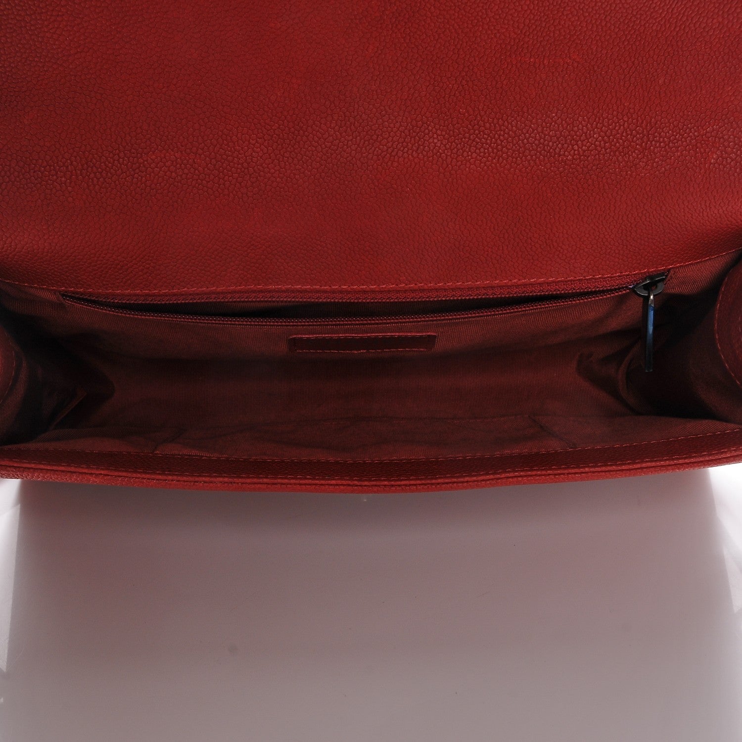 Chanel Caviar Quilted New Medium Boy Flap Red 5 of 7