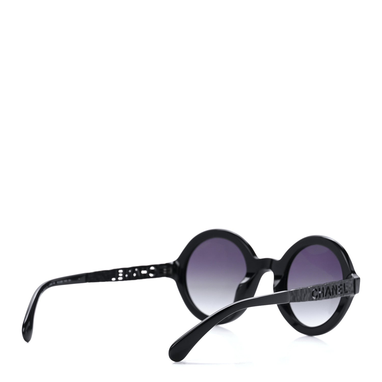 Chanel Acetate Sunglasses 5441-A Black 4 of 8