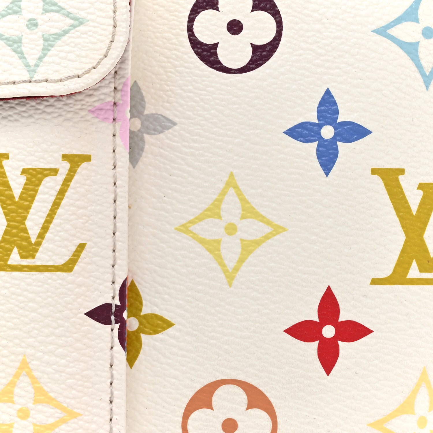 Louis Vuitton Monogram Multicolor Speedy 30 White 7 of 13