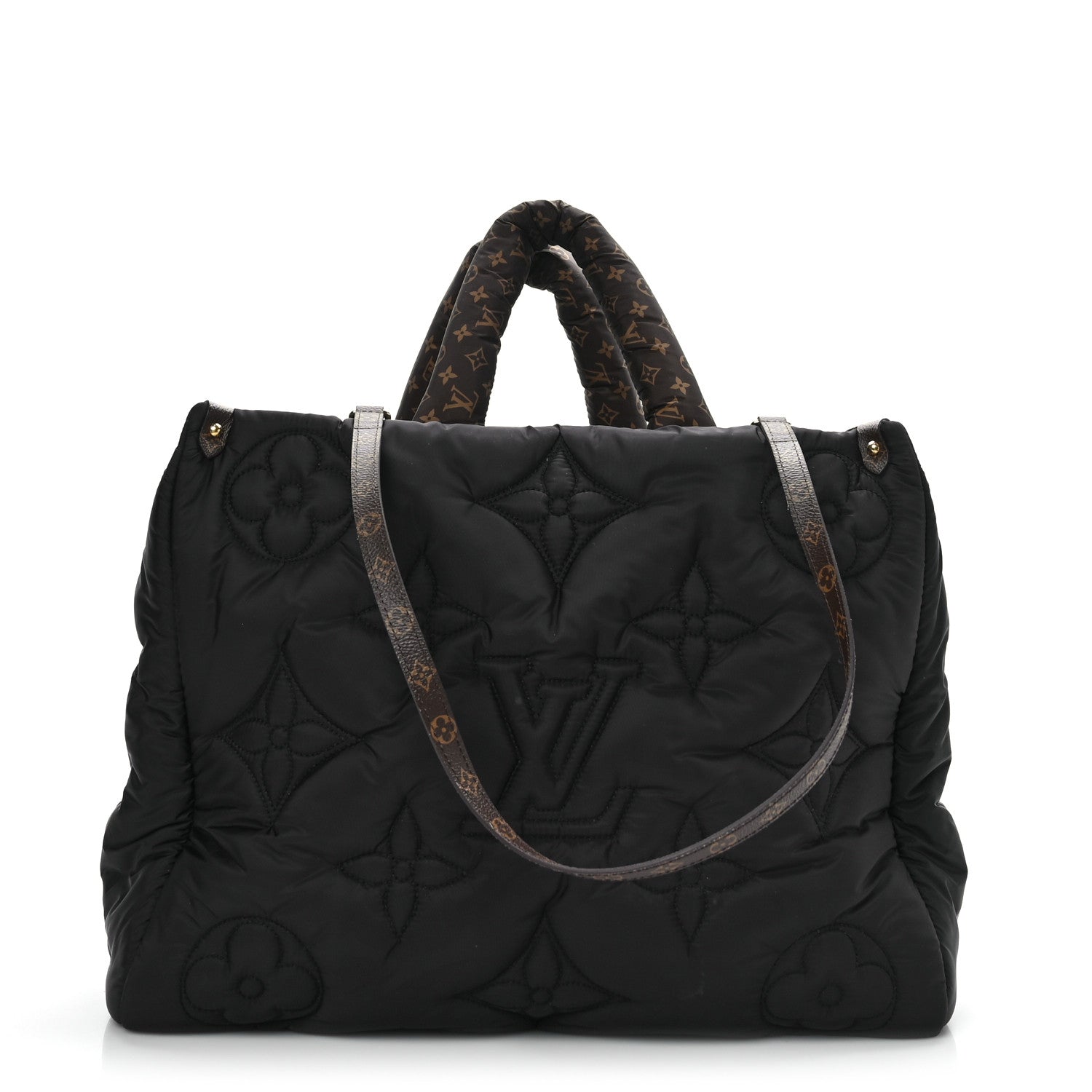 Louis Vuitton Econyl Monogram Pillow Giant Onthego GM Black 1 of 8