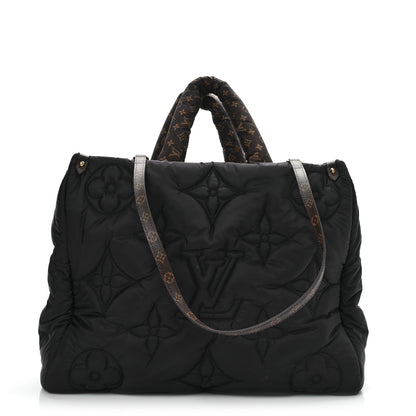 Louis Vuitton Econyl Monogram Pillow Giant Onthego GM Black 1 of 8