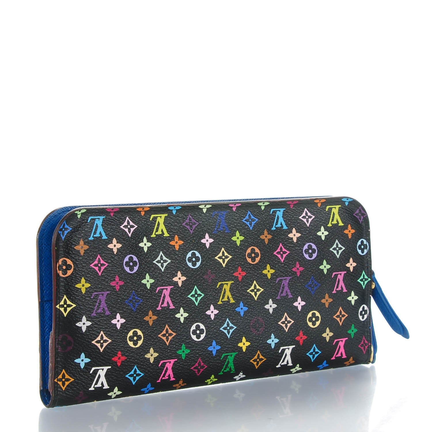 Louis Vuitton Monogram Multicolor Insolite Wallet Black Bleuet 3 of 6