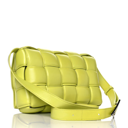 Bottega Veneta Nappa Maxi Intreccio Padded Cassette Crossbody Bag Seagrass 3 of 8