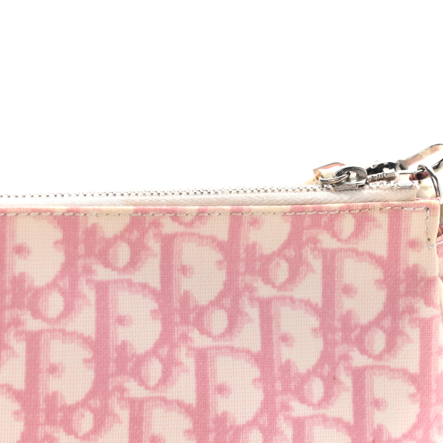 Christian Dior Monogram Mini Saddle Pochette Pink 15 of 22