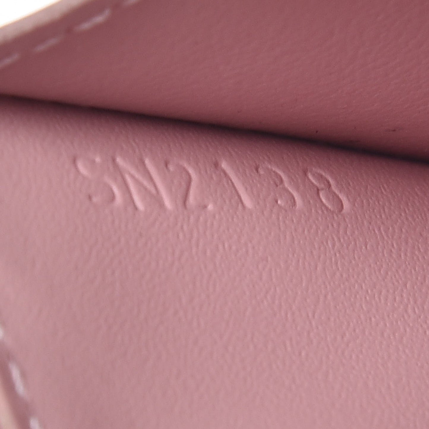 Vernis Key Pouch Rose Ballerine