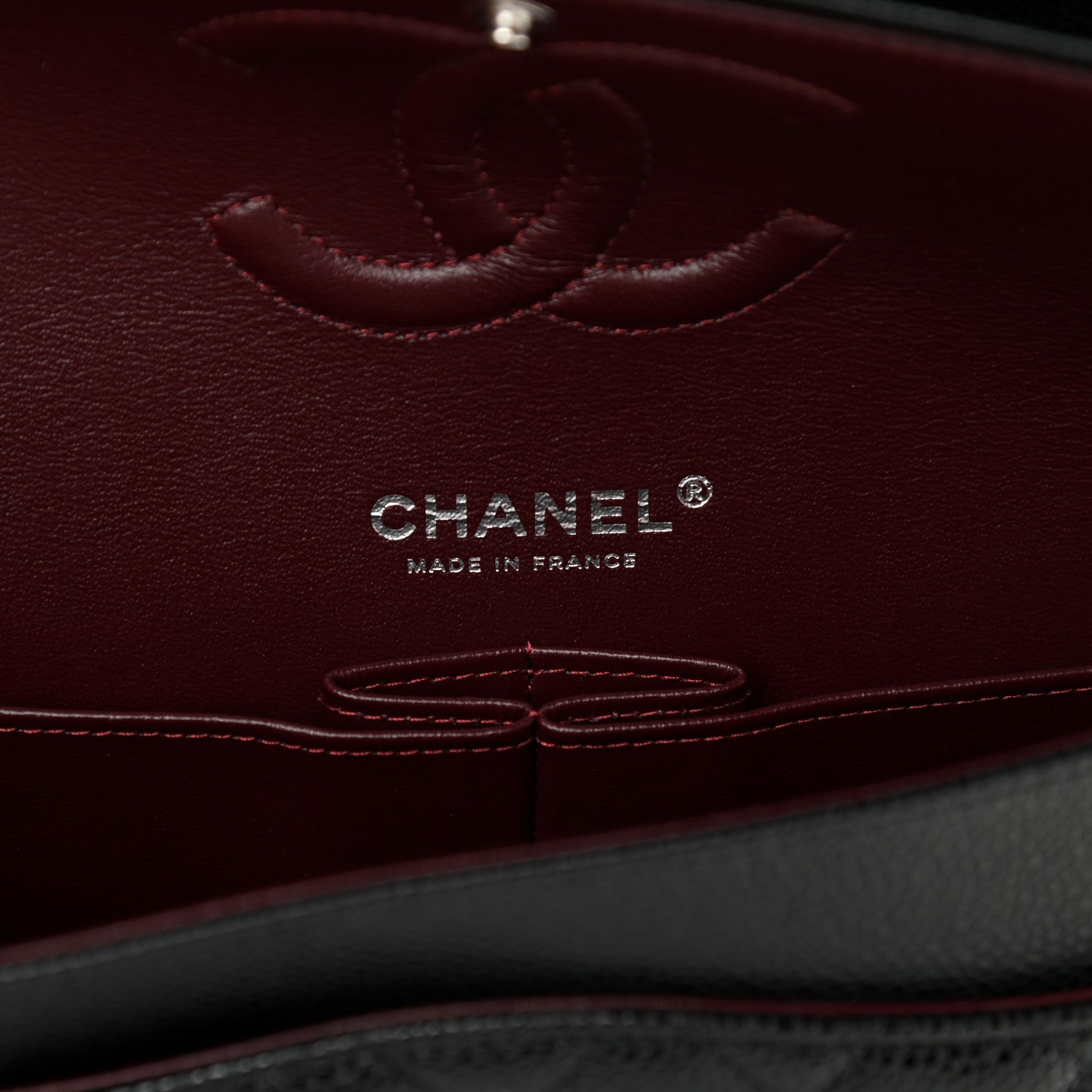 Chanel Caviar Quilted Medium Double Flap Black 6 of 15