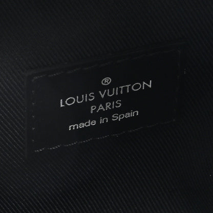 Louis Vuitton Monogram Eclipse LV Graffiti Discovery Bumbag Green Lights 6 of 9