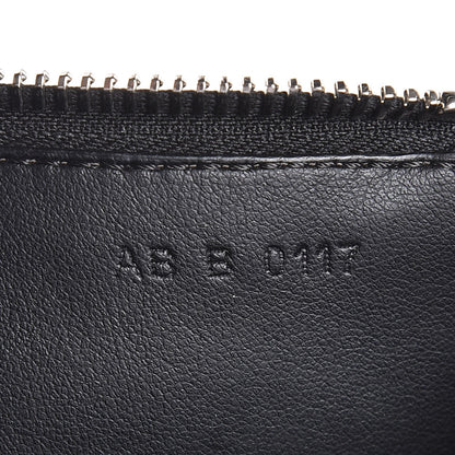 Givenchy Coated Canvas Dollar Print Clutch Green 7 of 8