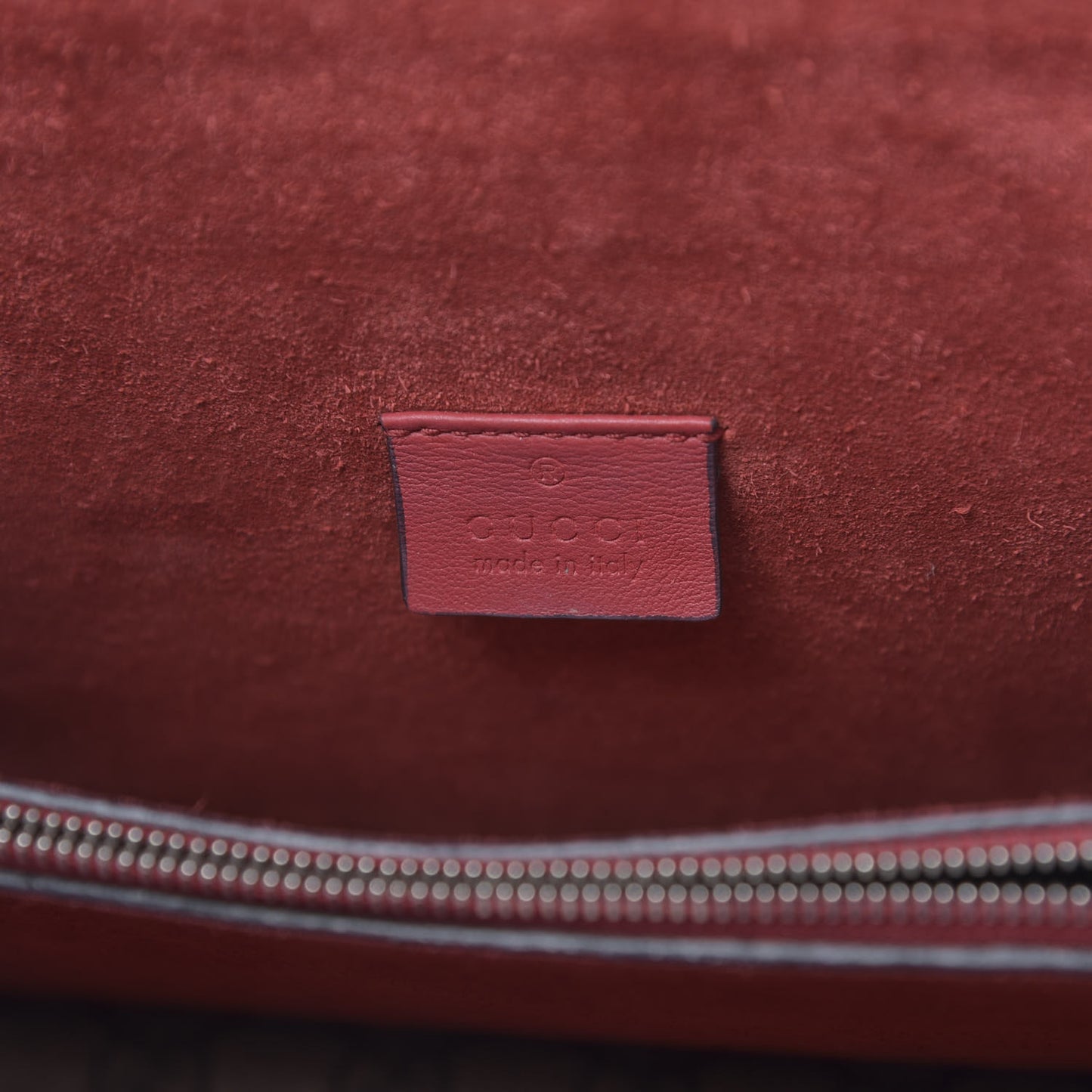 GG Supreme Monogram Small Dionysus Shoulder Bag Red