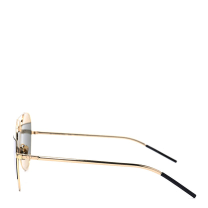 Christian Dior Split 1 Aviator Sunglasses Gold 3 of 6