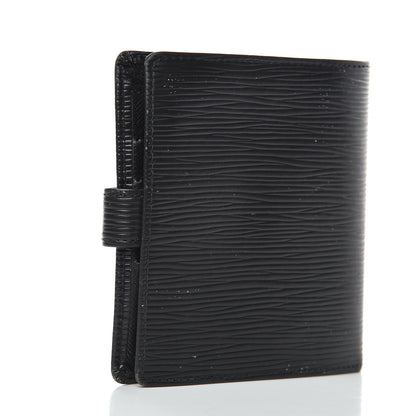 Louis Vuitton Epi Porte-Billets Compact Wallet Black 3 of 11