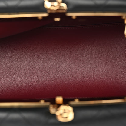 Chanel Lambskin Stitched Clutch With Chain Black 5 of 11