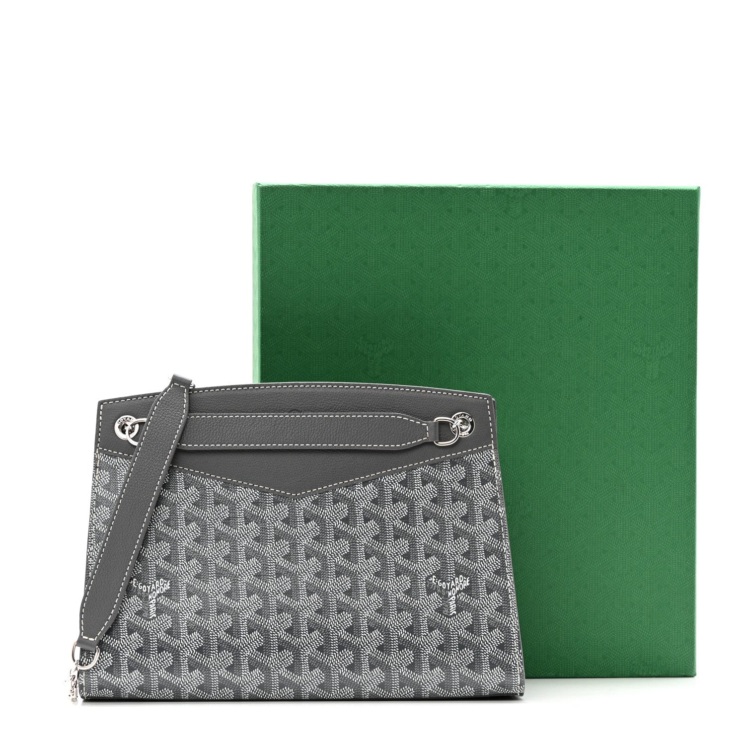 Goyard Goyardine Rouette Structure PM Grey 11 of 11