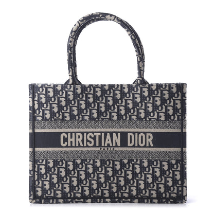 Christian Dior Oblique Medium Book Tote Blue Multicolor 1 of 11