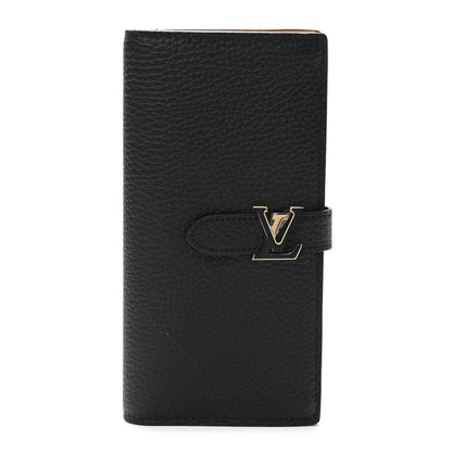 Louis Vuitton Taurillon LV Vertical Capucines Wallet Black Arizona 1 of 7