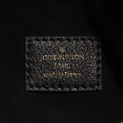 Louis Vuitton Veau Cachemire Python Babylone MM Black 5 of 7
