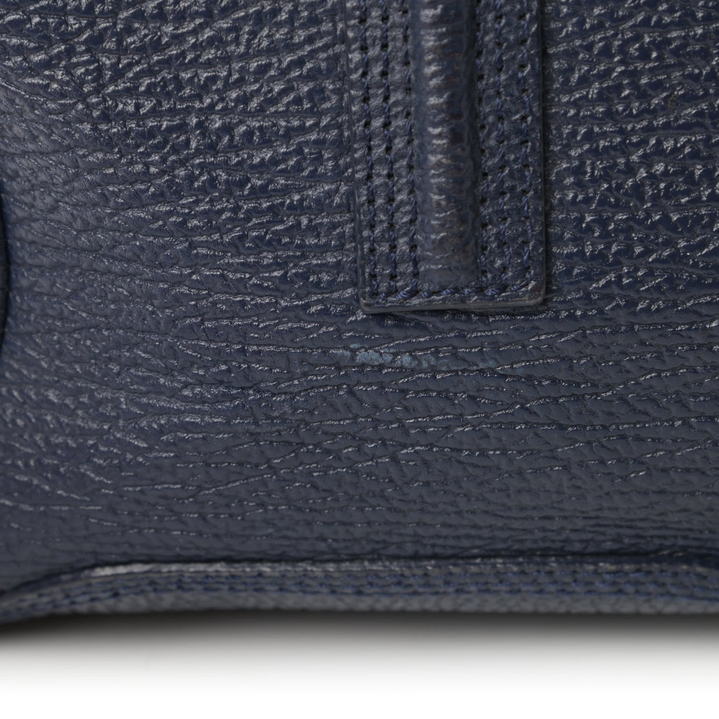 Textured Calfskin Large Pashli Satchel Ink