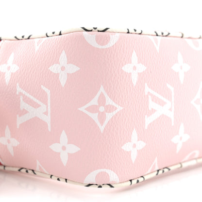Louis Vuitton Monogram Giant Beach Pouch Rouge 9 of 13