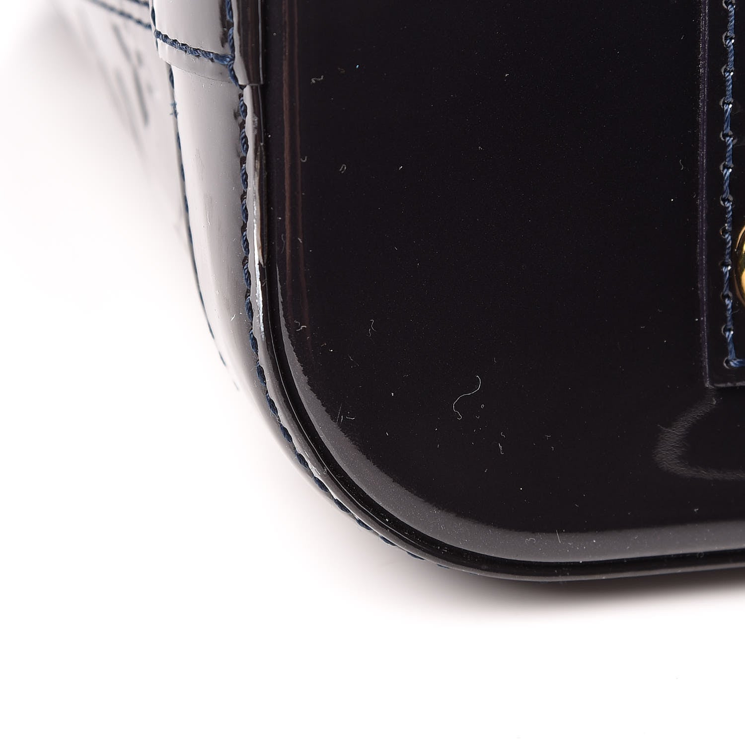 Louis Vuitton Vernis Alma PM Blue Infini 9 of 14