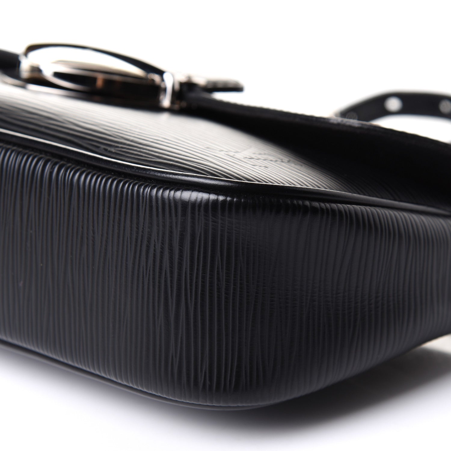 Louis Vuitton Epi Montaigne Clutch Black 10 of 12