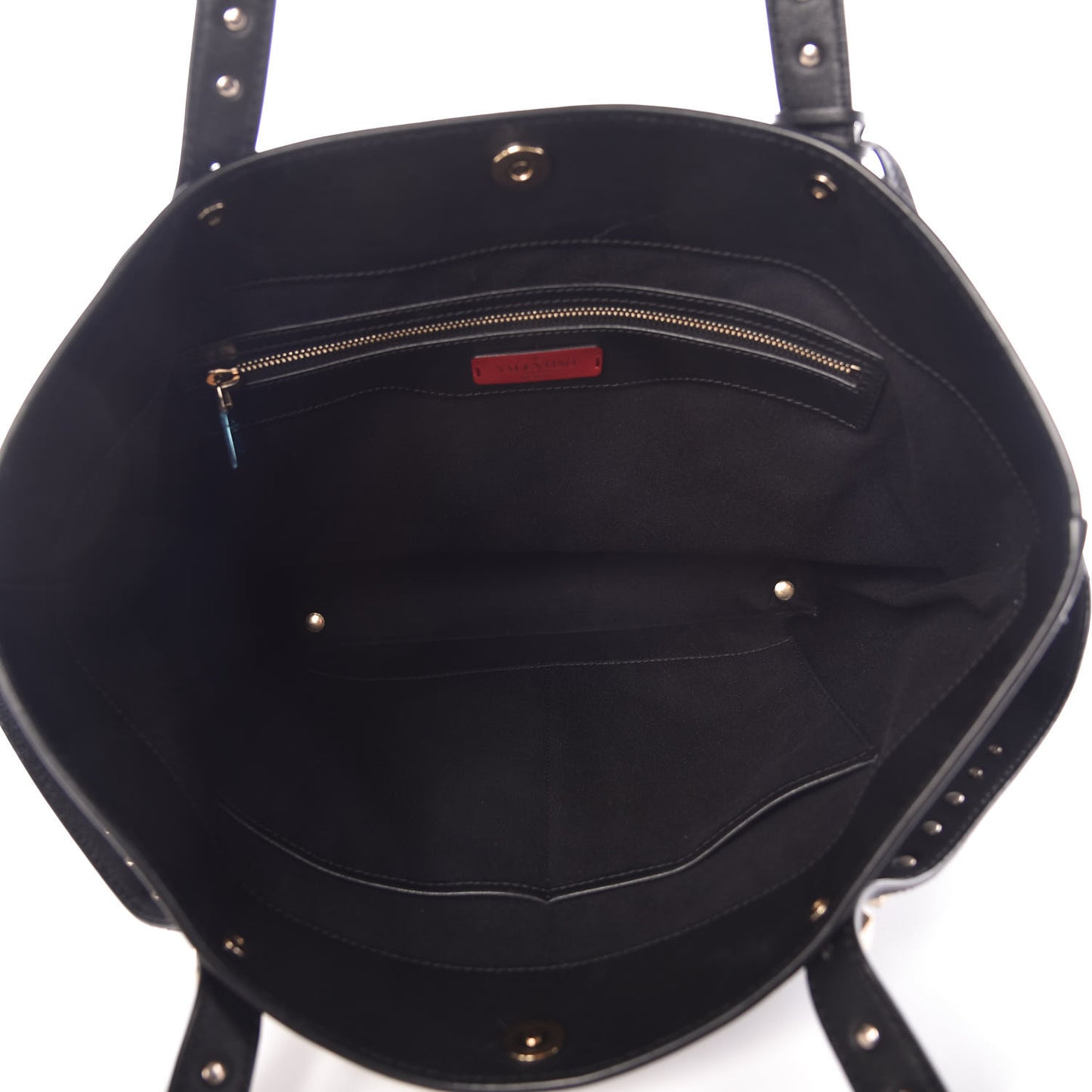 Vitello Lovestud Tote Black