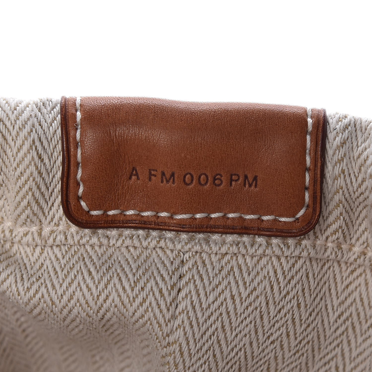 Hermes Canvas Barenia Fourbi 25 MM Pouch Naturel Fauve 6 of 10