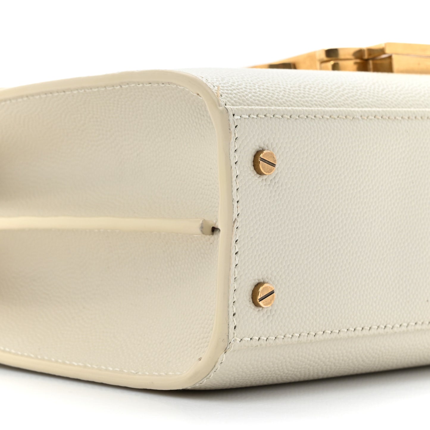 Grain de Poudre Mini Classic Monogram Cassandra Top Handle Vintage White