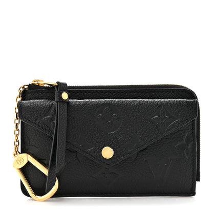 Louis Vuitton Empreinte Recto Verso Card Holder Black 1 of 7