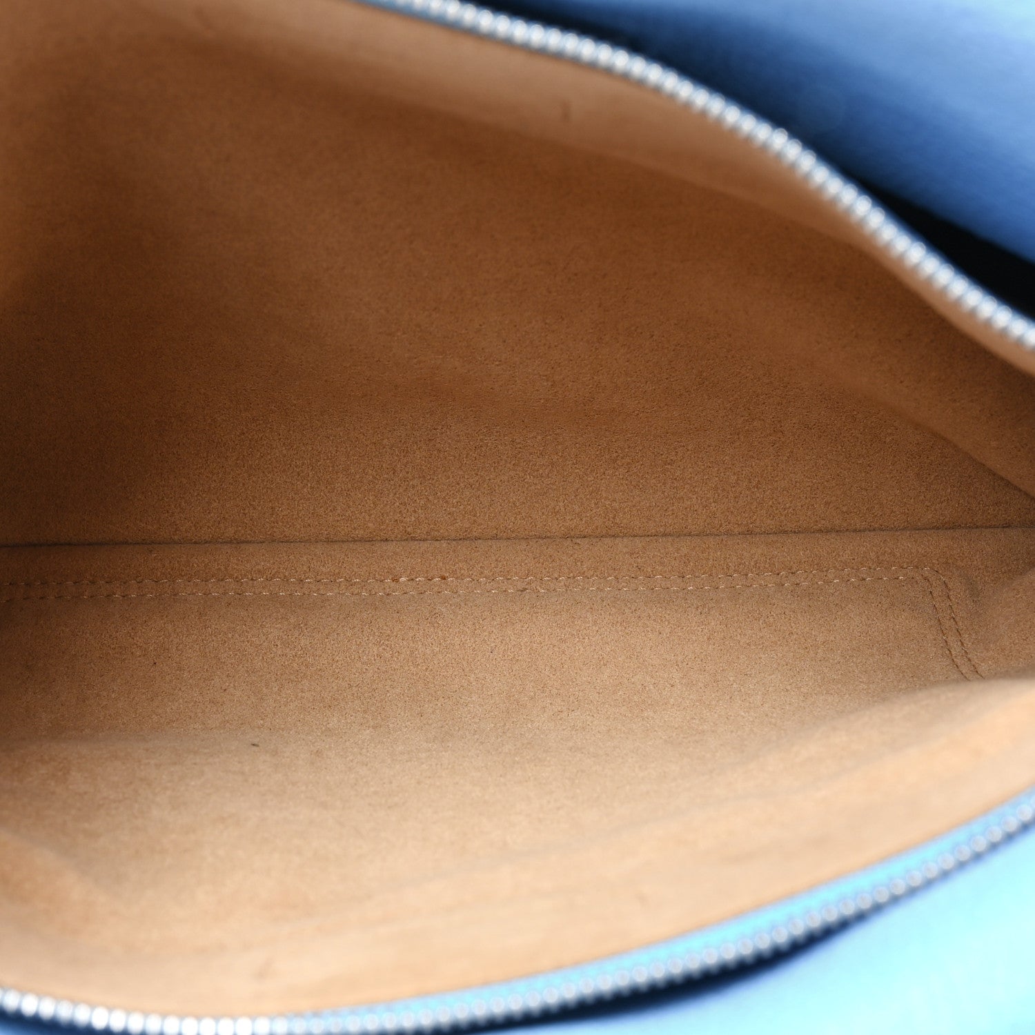 MCM Grained Calfskin Medium Milla Tote Tile Blue 7 of 15