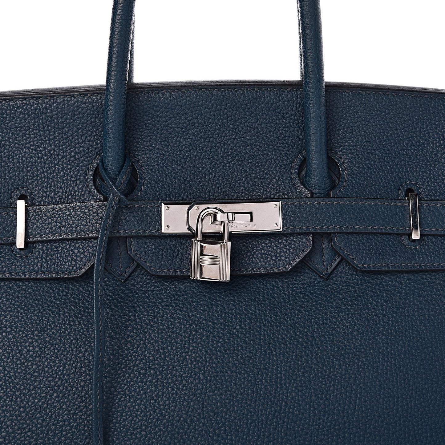 Togo Birkin 35 Bleu De Prusse