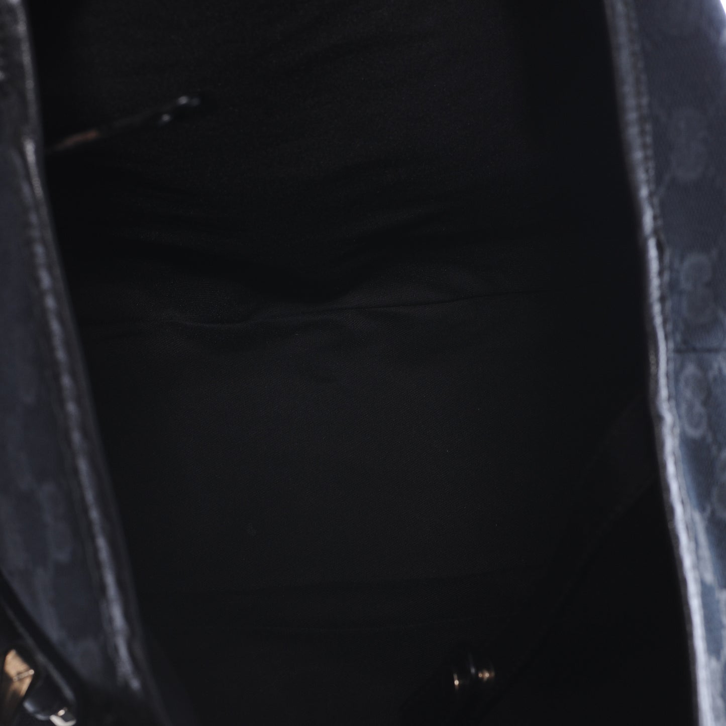 Monogram Pelham Medium Shoulder Bag Black