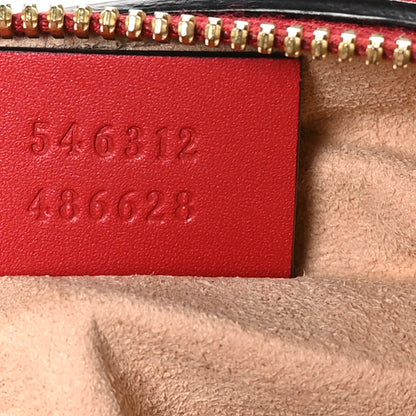 Gucci GG Supreme Monogram Blooms Mini Boston Navy Blue Hibiscus 7 of 10