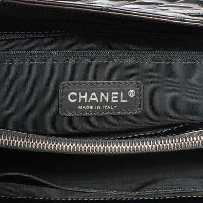 Chanel Patent Grand Shopping Tote GST Grey 6 of 7