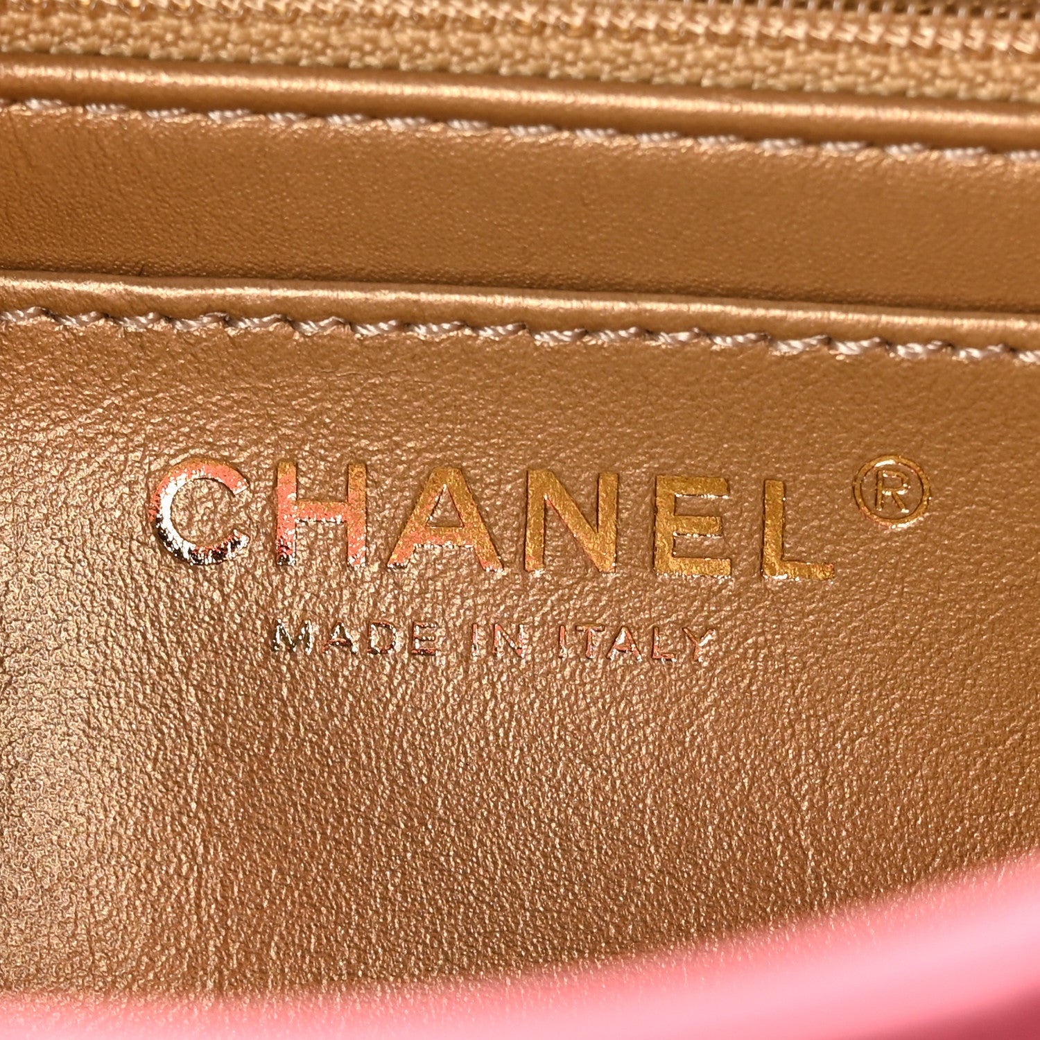 Chanel Lambskin Quilted Mini Rectangular Pearl Crush Flap Pink 7 of 11