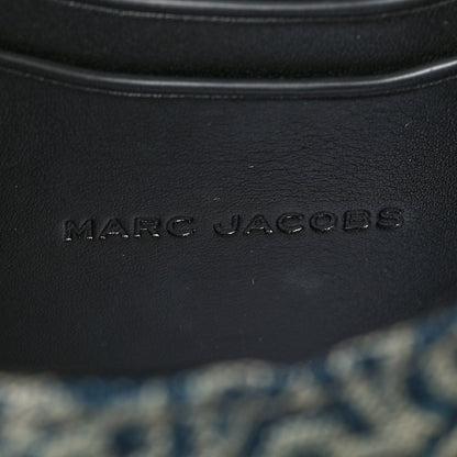 Marc Jacobs Denim Monogram The St Marc Mini Top Handle Bag Blue 6 of 10
