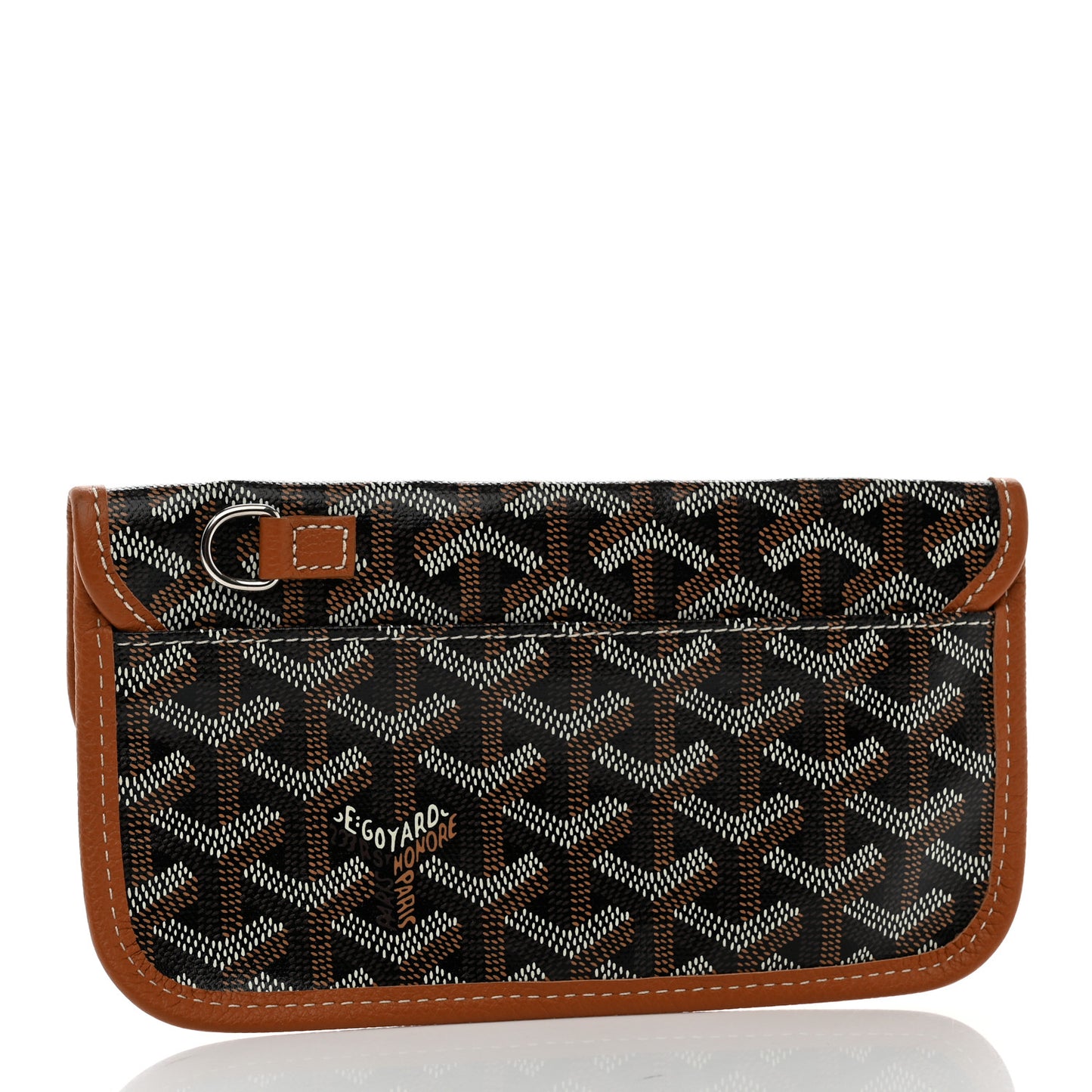 Goyardine Pouch Black Gold