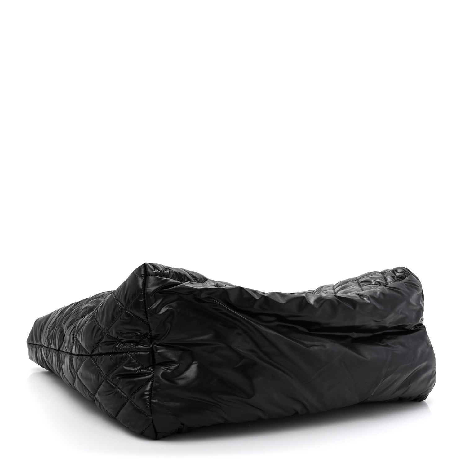 Chanel Nylon Quilted Large Coco Cocoon Tote Black 4 of 10