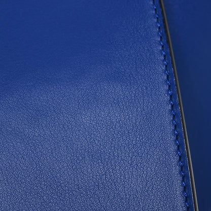 Fendi Vitello Dolce Shiny Nappa Petite 3Jours Tote Blue Neon Rosa Plaster 8 of 14