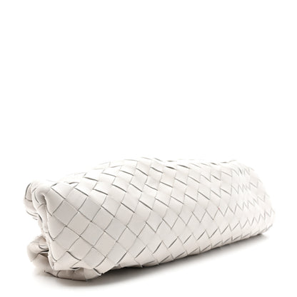 Bottega Veneta Nappa Maxi Intrecciato The Pouch Oversized Clutch Chalk 4 of 7