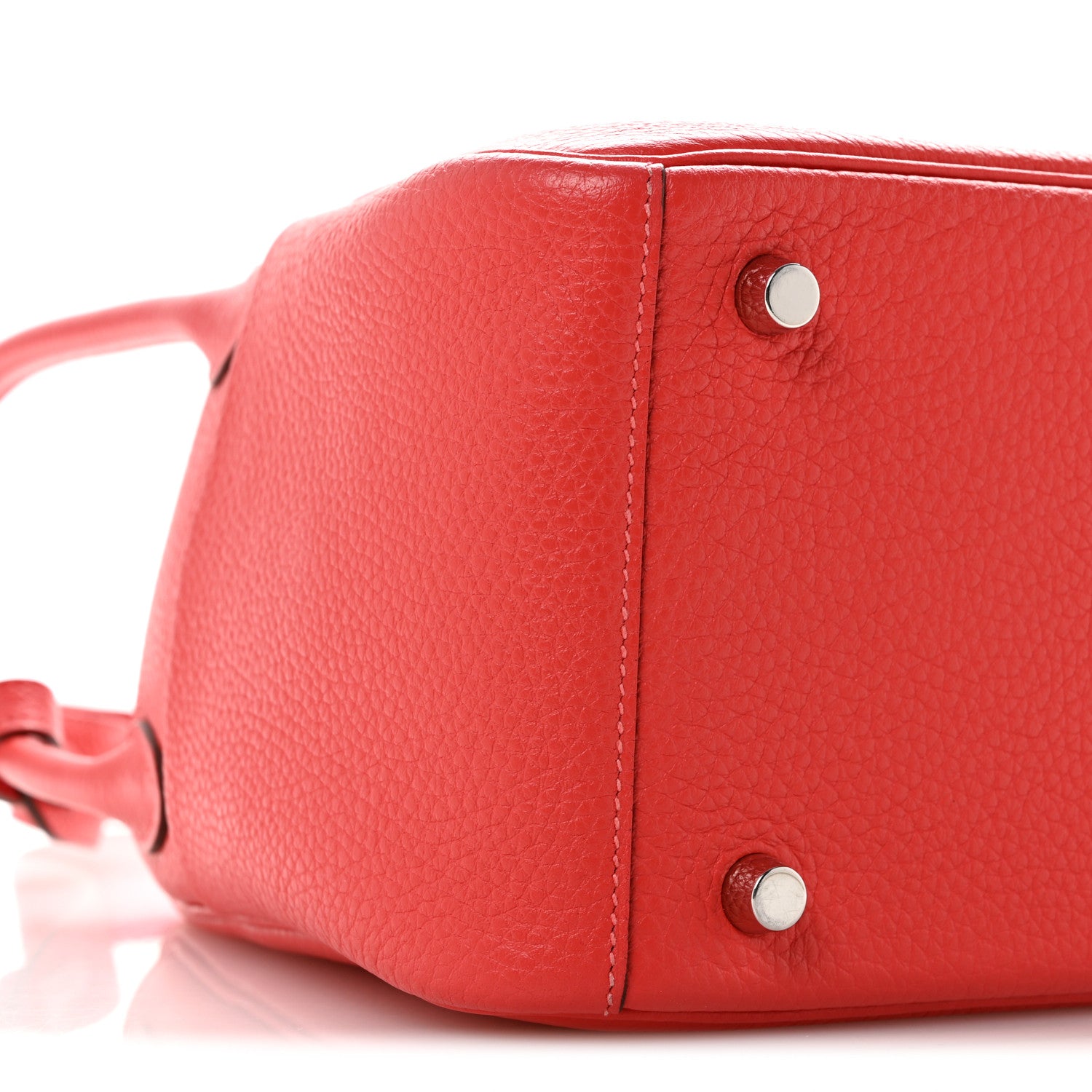 Hermes Taurillon Clemence Lindy 26 Rouge Pivoine 9 of 13