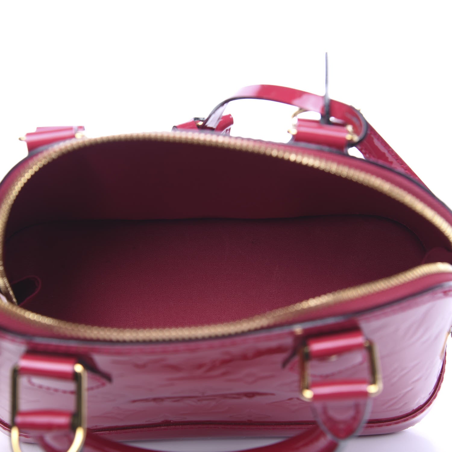 Louis Vuitton Vernis Alma BB Rose Indien 4 of 7