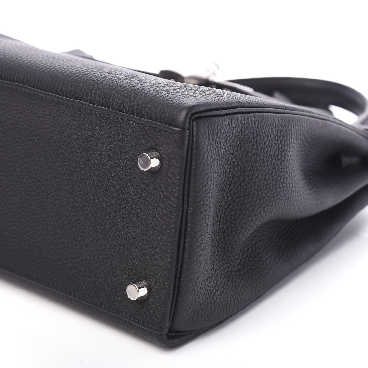 Hermes Togo Kelly Retourne 28 Black 8 of 10