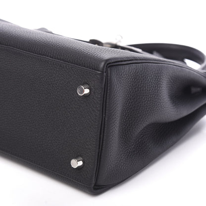 Hermes Togo Kelly Retourne 28 Black 8 of 10