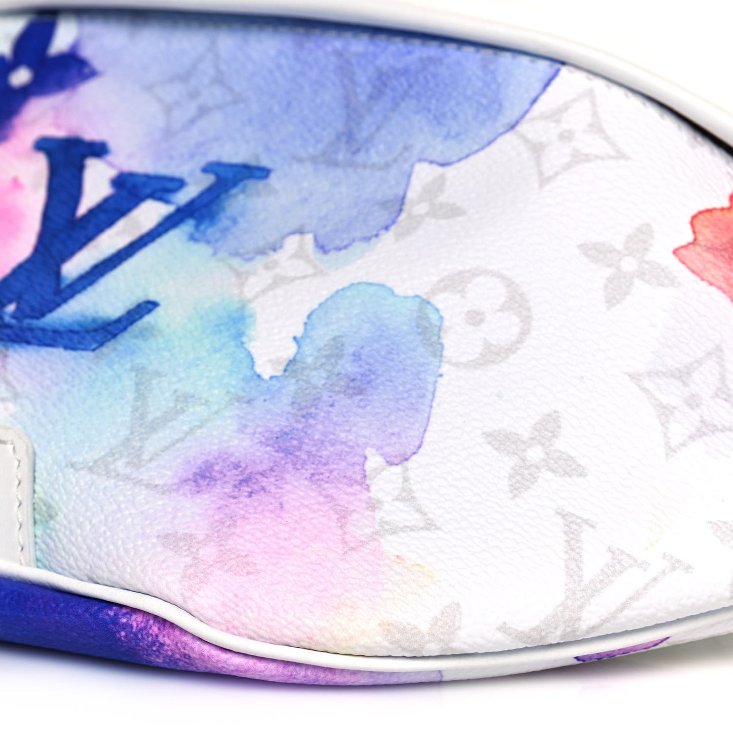 Monogram Watercolor Discovery Bumbag Multicolor