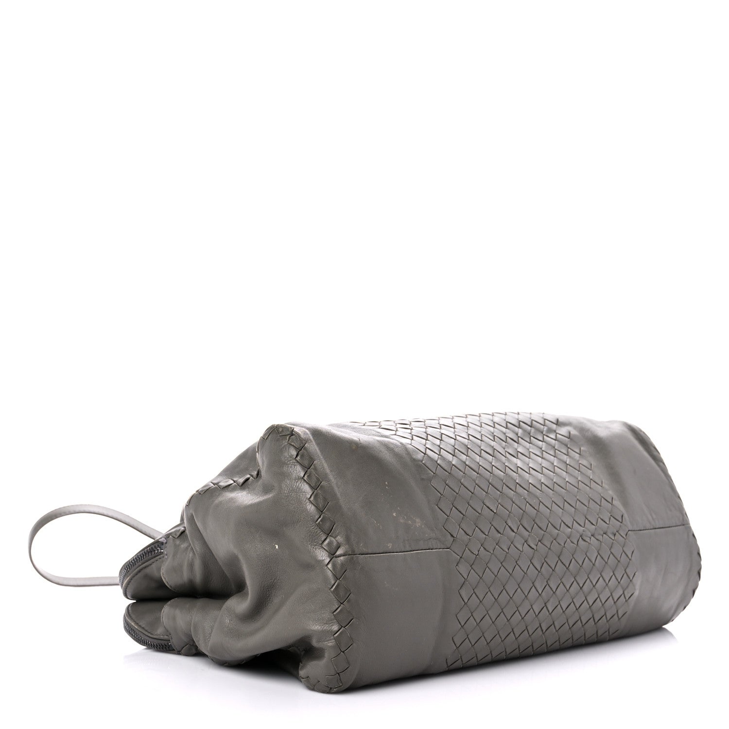 Bottega Veneta Calfskin Intrecciato Large Leggero Tote Kaki Fondente 4 of 43